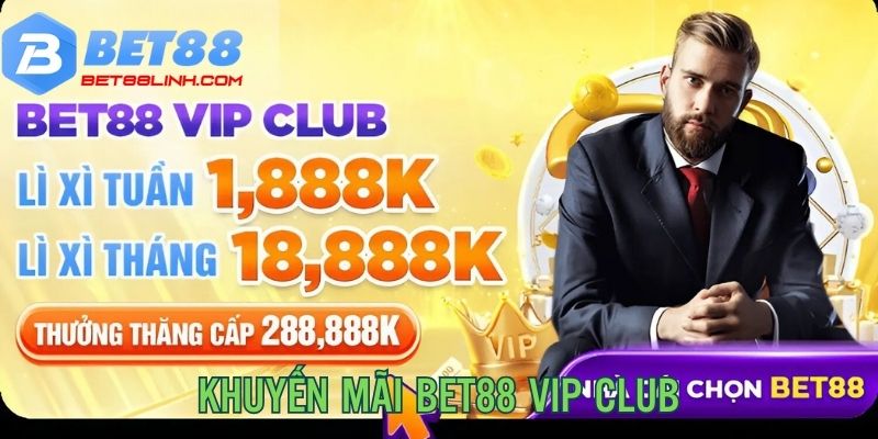 Tặng quà VIP CLUB, thưởng thăng cấp tới 288,888K